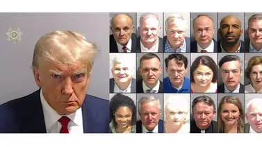 Así se entregaron involucrados en caso Trump Así se entregaron involucrados en caso Trump