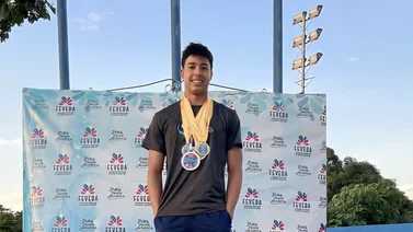 Así arrasó este venezolano en Campeonato Nacional Infantil de natación