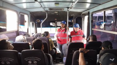 El INTT se despliega en paradas y terminales de Caracas y Miranda