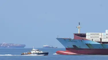 Buques atascados por sequía afectan comercio internacional en el Canal de Panamá Buques atascados por sequía afectan comercio internacional en el Canal de Panamá