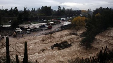 Declaran estado de catástrofe en el centro de Chile