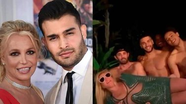 Britney Spears juega con varios hombres tras separación de Sam Asghari