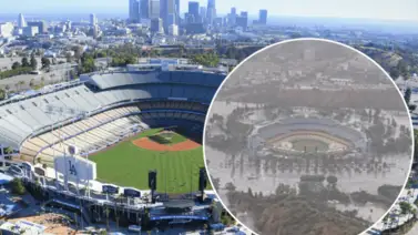 Hilary deja bajo el agua estadio icónico de las Grandes Ligas de Béisbol (+Video) Hilary deja bajo el agua estadio icónico de las Grandes Ligas de Béisbol (+Video)