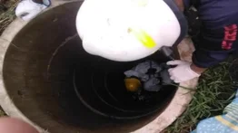 Localizan el cuerpo de una niña en un pozo séptico