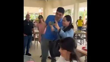 Otro candidato en Ecuador pasó un gran susto (+Video)