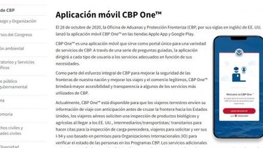 Esta es la App para presentarte en la frontera de EEUU y solicitar asilo