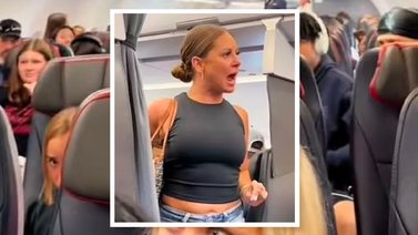 Aparece con nuevo mensaje mujer viral por gritar a un pasajero en avión