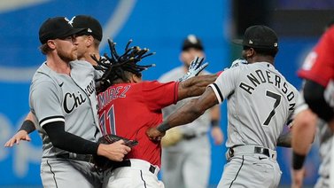 ¡Ya está! MLB estableció sanciones a los protagonistas violentos entre Guardianes y Medias Blancas