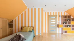 Incorporar rayas en el decorado dará un diseño único