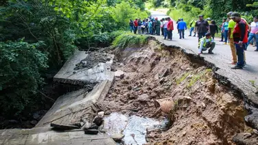 Lluvias afectaron el tramo vial Río Casanay–Nueva Colombia Lluvias afectaron el tramo vial Río Casanay–Nueva Colombia