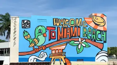 Muere el artista urbano creador de un icónico mural en Miami Beach Muere el artista urbano creador de un icónico mural en Miami Beach
