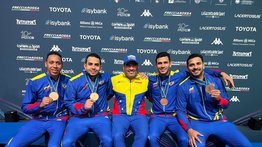 ¡Qué orgullo! Venezuela conquistó medalla de bronce en el Mundial de Esgrima (+Vídeo)