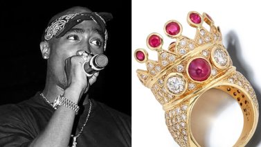 Conoce el monto del anillo que llevó Tupac Shakur en su última actuación