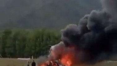 ¡Tragedia! accidente de helicóptero deja múltiples víctimas (+Video)