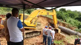 Hidrocapital emprende reparación de una avería en el Sistema Tuy II: La tubería que surte a parte de Caracas