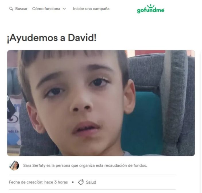 SERVICIO PÚBLICO: ¡El niño David Serfaty nos necesita! Nació con parálisis cerebral y requiere ser operado SERVICIO PÚBLICO: ¡El niño David Serfaty nos necesita! Nació con parálisis cerebral y requiere ser operado