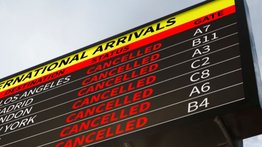 ¡Entérese! Más de dos mil vuelos cancelados por culpa de las intensas lluvias