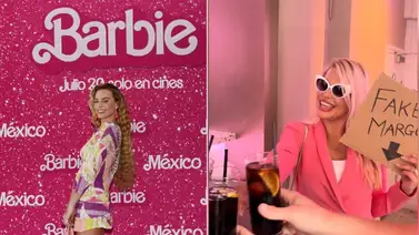 Supuesta doble de la protagonista de Barbie colapsa calles de Londres (+Video) Supuesta doble de la protagonista de Barbie colapsa calles de Londres (+Video)