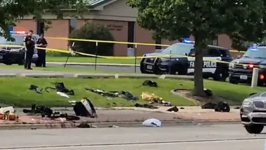 Balacera deja tres oficiales heridos: El tirador llevaba un fusil AR-15 Balacera deja tres oficiales heridos: El tirador llevaba un fusil AR-15