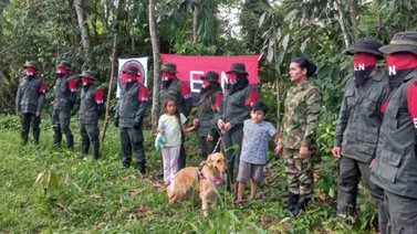 ELN libera a sargento Karina Ramírez y a sus hijos