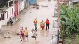 Más de 400 personas afectadas por desbordamiento de río a suroccidente del país