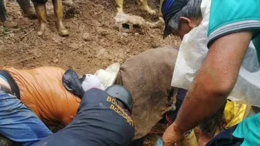Cuatro fallecidos por deslizamiento de un talud este #5Jul