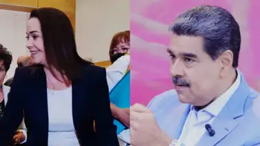Intención de votos entre María Corina y Maduro en unas presidenciales, según Meganalisis Intención de votos entre María Corina y Maduro en unas presidenciales, según Meganalisis