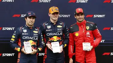 ¡Vaya dúo! ‘Mad’ Max y ‘Checo’ Pérez lideran sprint del GP de Austria ¡Vaya dúo! ‘Mad’ Max y ‘Checo’ Pérez lideran sprint del GP de Austria