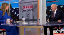 Presidente Joe Biden rompe protocolo durante entrevista en vivo (+Video)