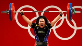 ¡Las pesas mandan! Naryuri Pérez le regaló otra medalla de oro a Venezuela en los Centroamericanos y del Caribe
