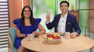 ¡Polémica! Besuquearon a Mariela Celis y no fue su esposo (+Video)