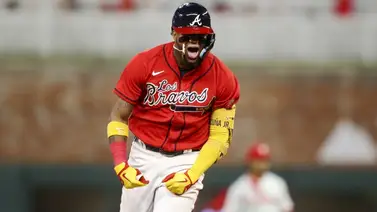 Ronald Acuña Jr. desató su poder en victoria de los Bravos de Atlanta Ronald Acuña Jr. desató su poder en victoria de los Bravos de Atlanta