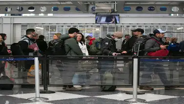 Más de 6.000 vuelos cancelados o retrasados por fuertes tormentas Más de 6.000 vuelos cancelados o retrasados por fuertes tormentas