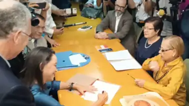AHORA| María Corina Machado formalizó su inscripción a las primarias AHORA| María Corina Machado formalizó su inscripción a las primarias