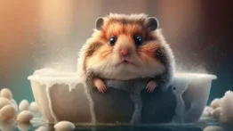 ¿Debes bañar a tu hámster? Entérate aquí