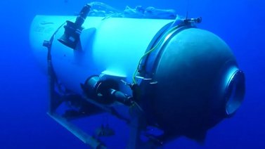 Así habría sido la implosión del submarino "Titán" (+Video)