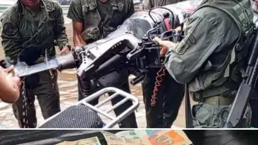 FANB desmanteló campamento ilegal: Incautaron mercurio líquido FANB desmanteló campamento ilegal: Incautaron mercurio líquido