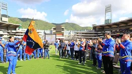¡Todo listo! Venezuela se enrumba con bandera en mano a los Juegos Centroamericanos