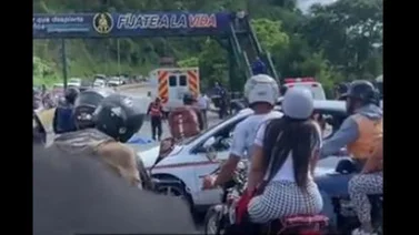 Falleció mujer en la carretera Panamericana: Intentó cruzar y la atropellaron