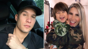 Así fue el reencuentro de Chyno Miranda con su hijo (+Foto)