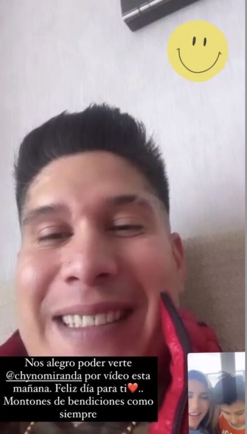 Así fue el reencuentro de Chyno Miranda con su hijo (+Foto) Así fue el reencuentro de Chyno Miranda con su hijo (+Foto)