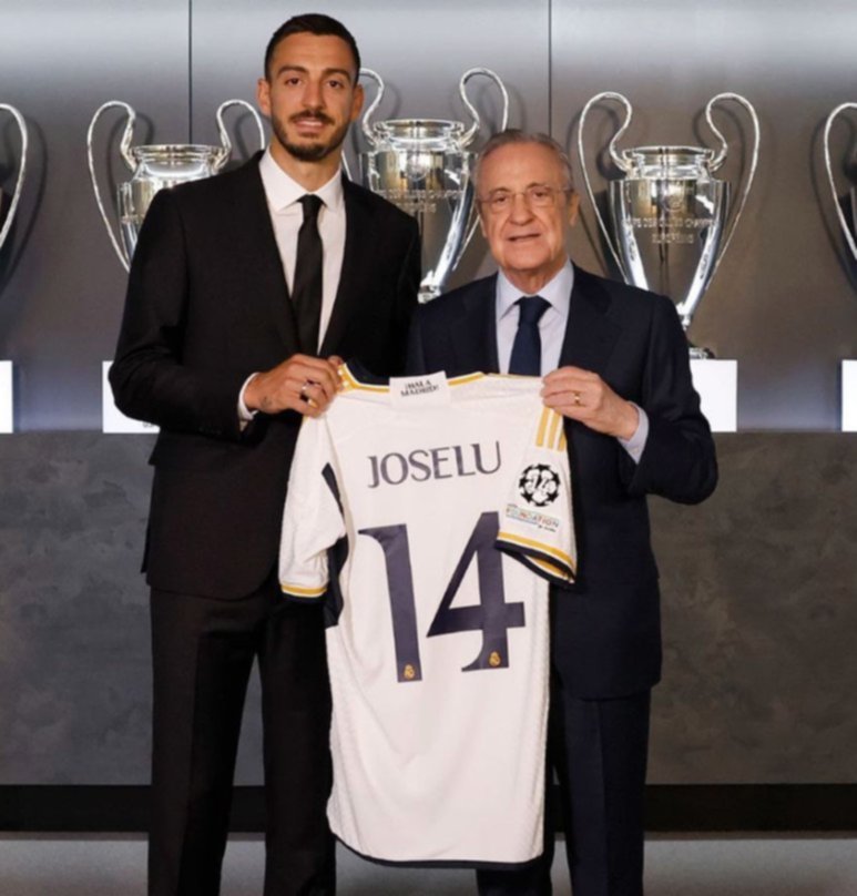 ¡Entérese! Este es el dorsal de Joselu en el Real Madrid ¡Entérese! Este es el dorsal de Joselu en el Real Madrid