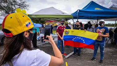 Migrantes venezolanos actualizan datos para votar (+Detalles) Migrantes venezolanos actualizan datos para votar (+Detalles)