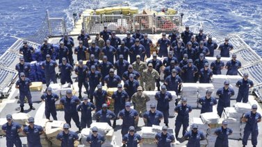 ¡Menudo cargamento! Incautan casi 200 millones de dólares en drogas