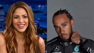 Confirmado: Shakira y Lewis Hamilton se dieron unas «latas» en público