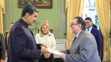 Embajador de Uruguay en Venezuela entregó cartas de credenciales