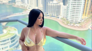 La modelo venezolana Lenis Chávez conquista Dubái y las Islas Maldivas