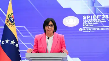 Delcy Rodríguez: Hay que desdolarizar el comercio internacional Delcy Rodríguez: Hay que desdolarizar el comercio internacional