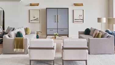 ¿Por qué es importante la simetría en la decoración?