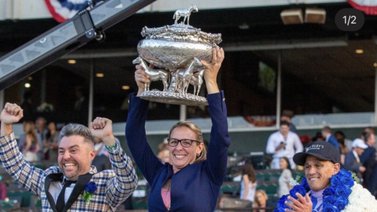 ¡Increíble! Así vivió Jena Antonocci su triunfo en el Belmont Stakes 2023